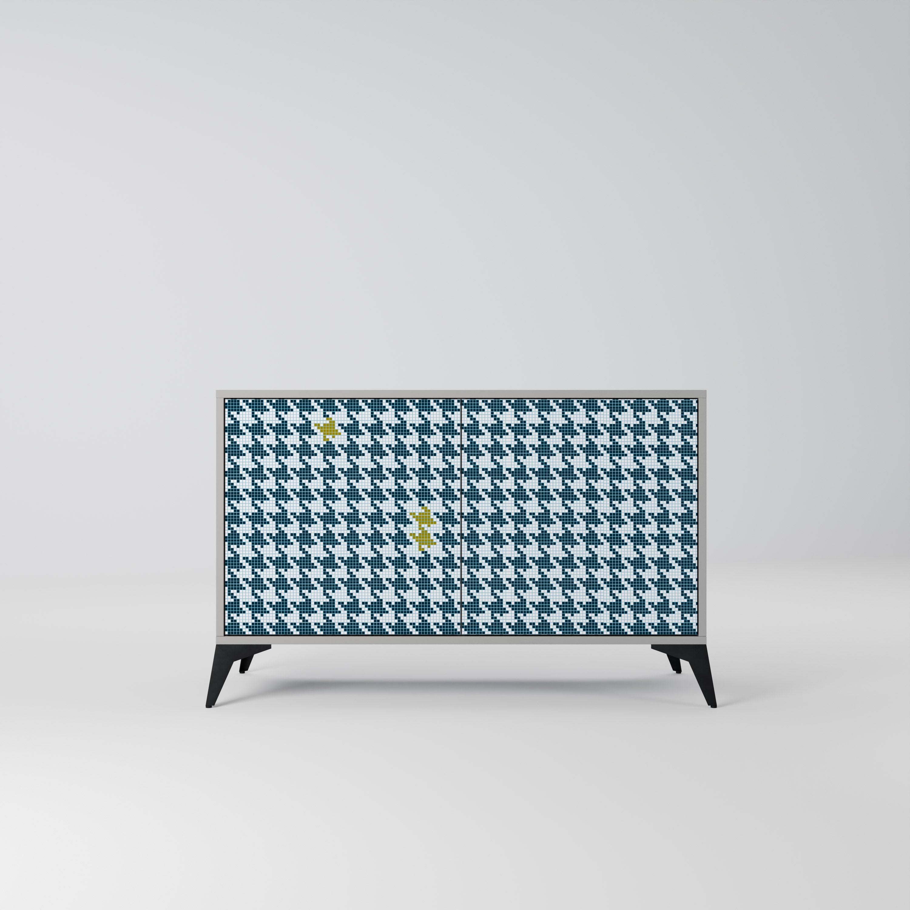OUT OF CONTEXT 2-Door Sideboard in Grey Finish