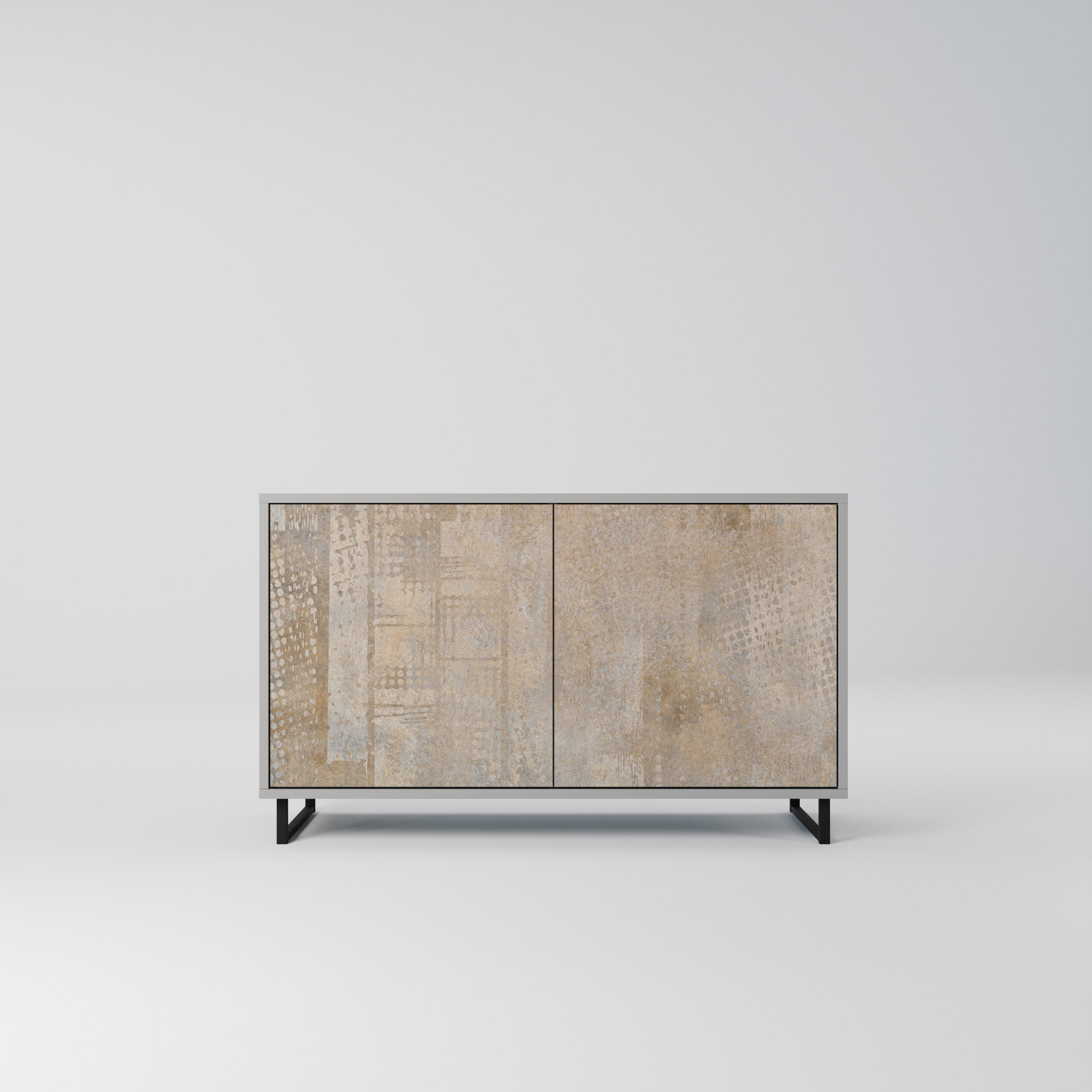 SCREEN ERROR 2-Door Sideboard in Grey Finish