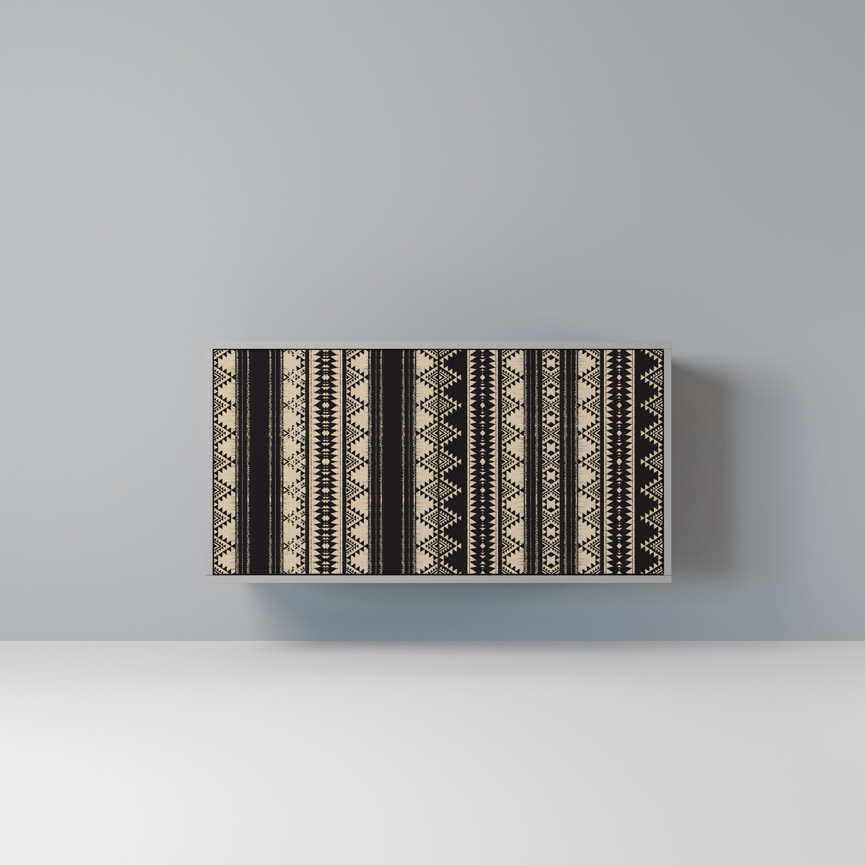 AZTEC 2-Door Sideboard in Grey Finish