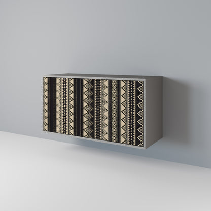 AZTEC 2-Door Sideboard in Grey Finish