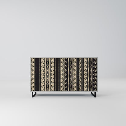 AZTEC 2-Door Sideboard in Grey Finish