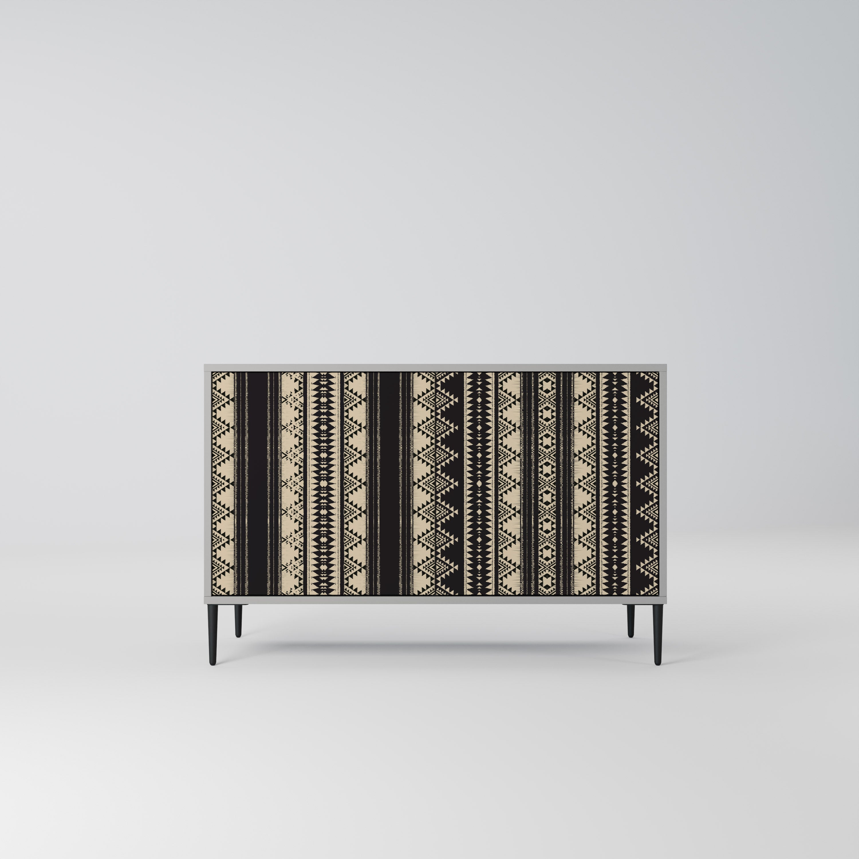 AZTEC 2-Door Sideboard in Grey Finish