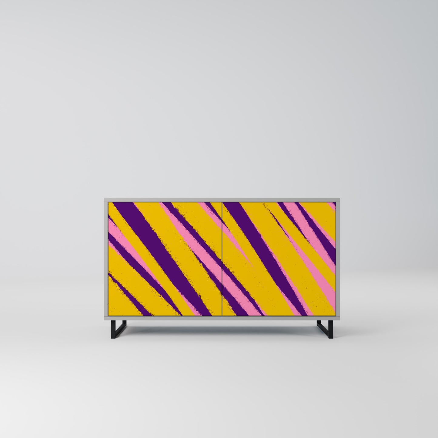 DREAMS COME TRUE 2-Door Sideboard in Grey Finish