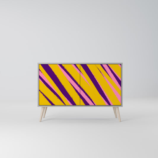 DREAMS COME TRUE 2-Door Sideboard in Grey Finish