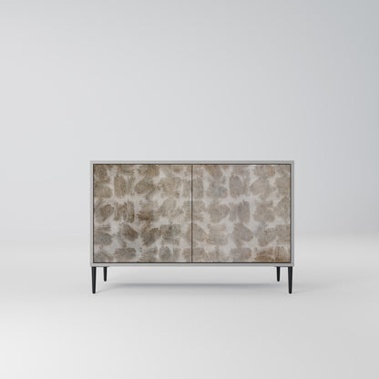 SLIGHTLY BLURRED 2-Door Sideboard in Grey Finish