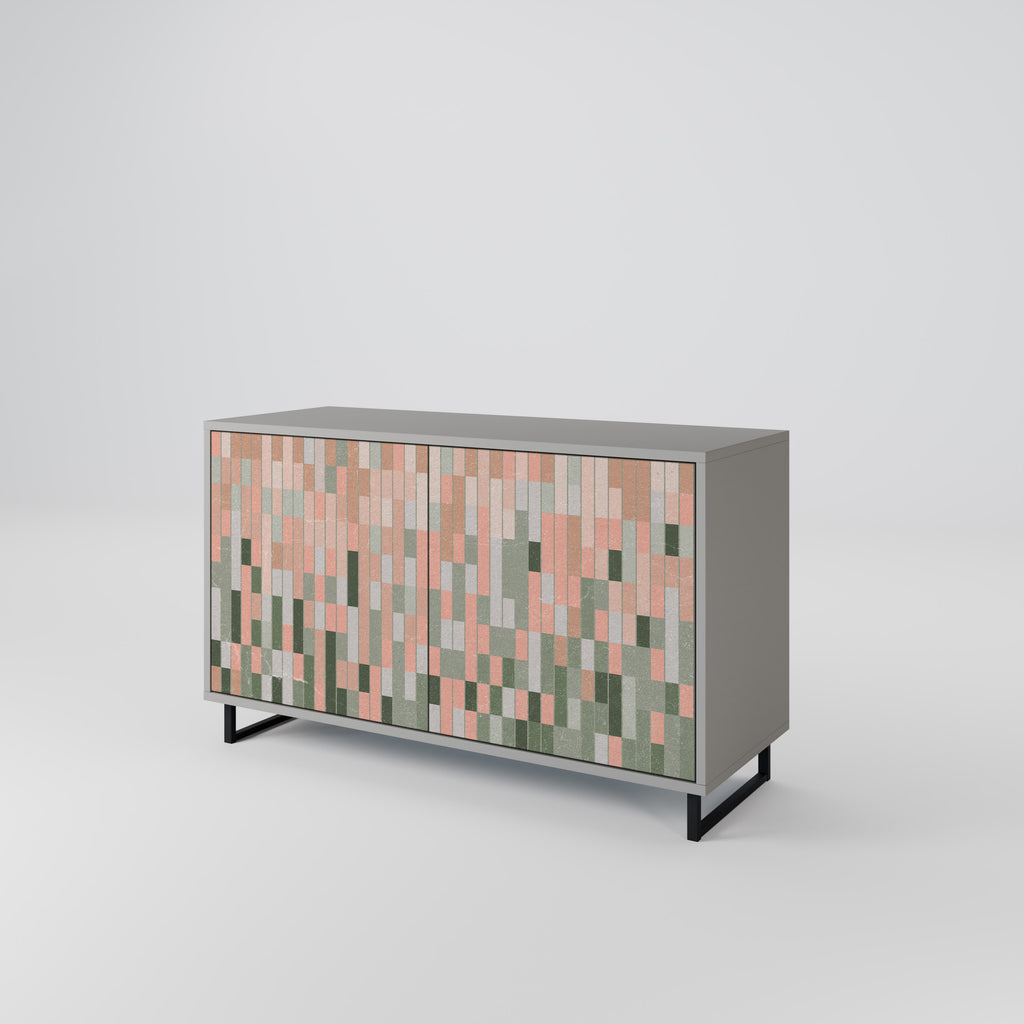 BUILDING THE FUTURE 2-Door Sideboard in Grey Finish