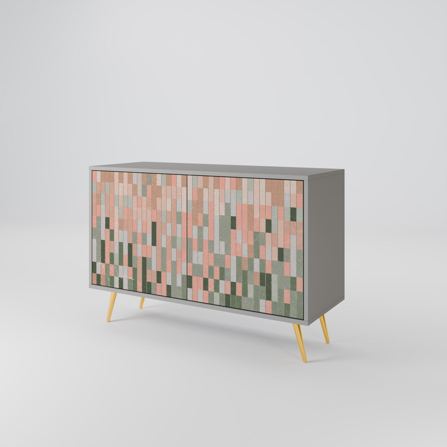 BUILDING THE FUTURE 2-Door Sideboard in Grey Finish