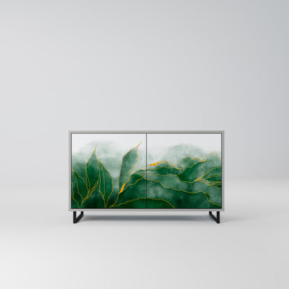 EXPENSIVE NATURE 2-Door Sideboard in Grey Finish
