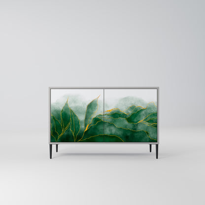 EXPENSIVE NATURE 2-Door Sideboard in Grey Finish