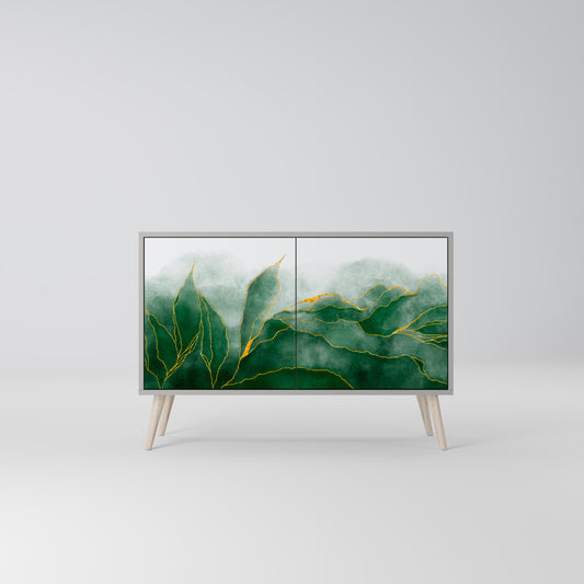 EXPENSIVE NATURE 2-Door Sideboard in Grey Finish