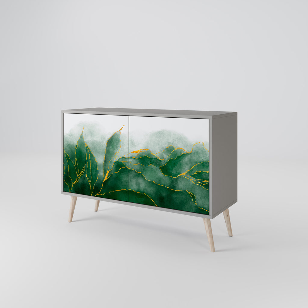 EXPENSIVE NATURE 2-Door Sideboard in Grey Finish