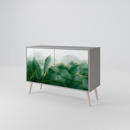 EXPENSIVE NATURE 2-Door Sideboard in Grey Finish