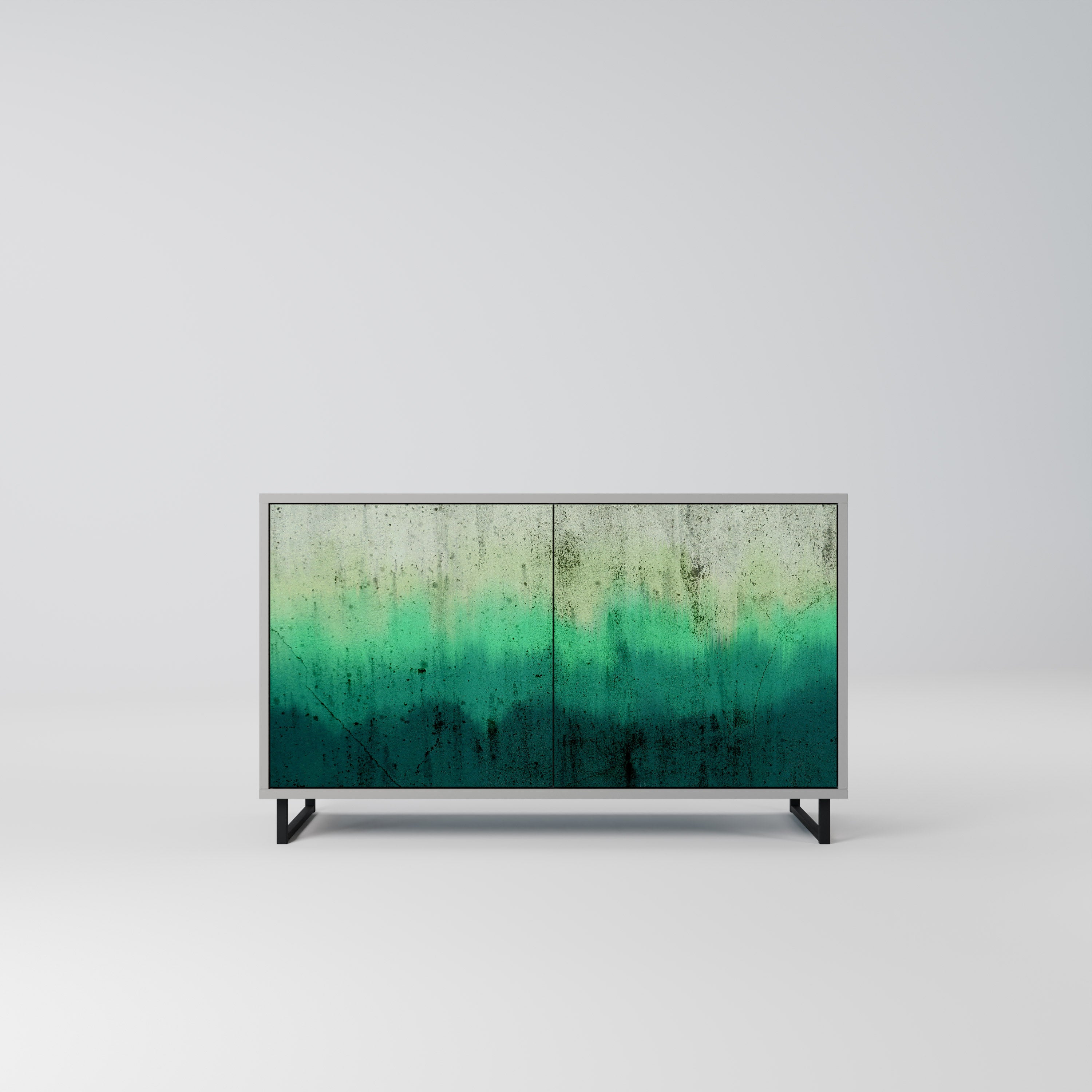 NORTHERN LIGHTS 2-Door Sideboard in Grey Finish