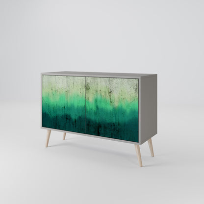 NORTHERN LIGHTS 2-Door Sideboard in Grey Finish