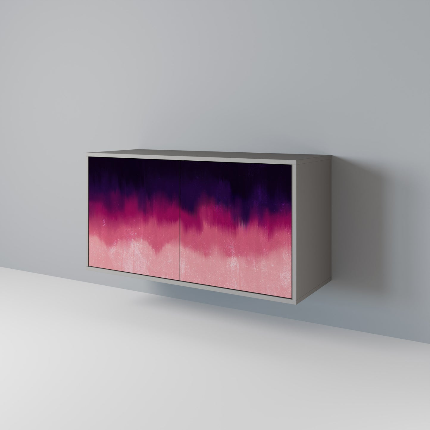 AURORA BOREALIS 2-Door Sideboard in Grey Finish