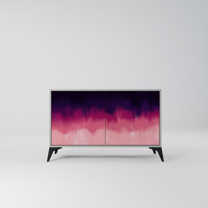 AURORA BOREALIS 2-Door Sideboard in Grey Finish