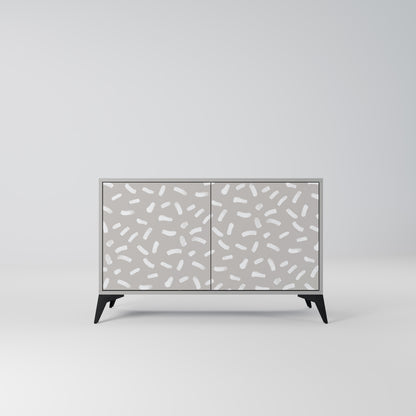 PASSING SECONDS 2-Door Sideboard in Grey Finish