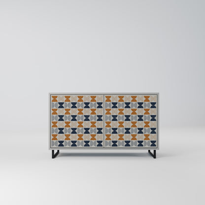 REFLECTION RANGE 2-Door Sideboard in Grey Finish