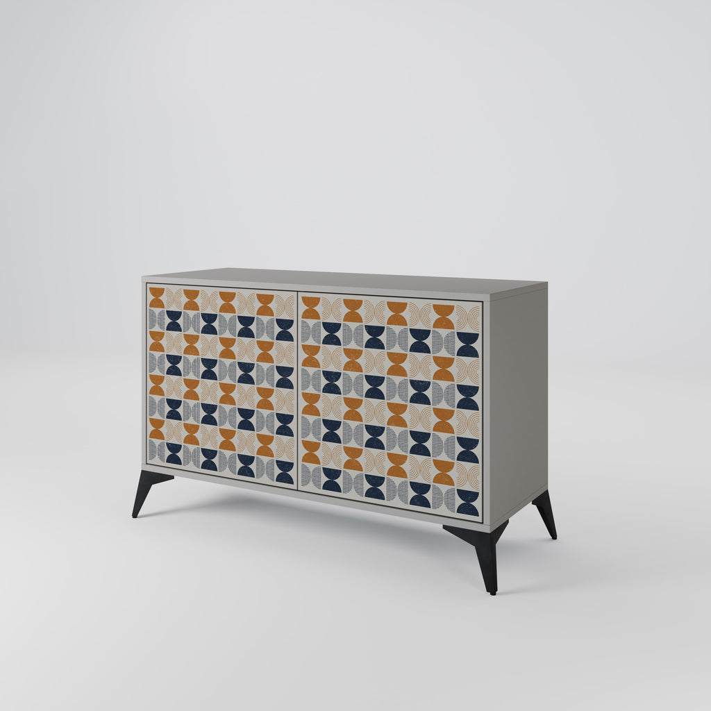 REFLECTION RANGE 2-Door Sideboard in Grey Finish