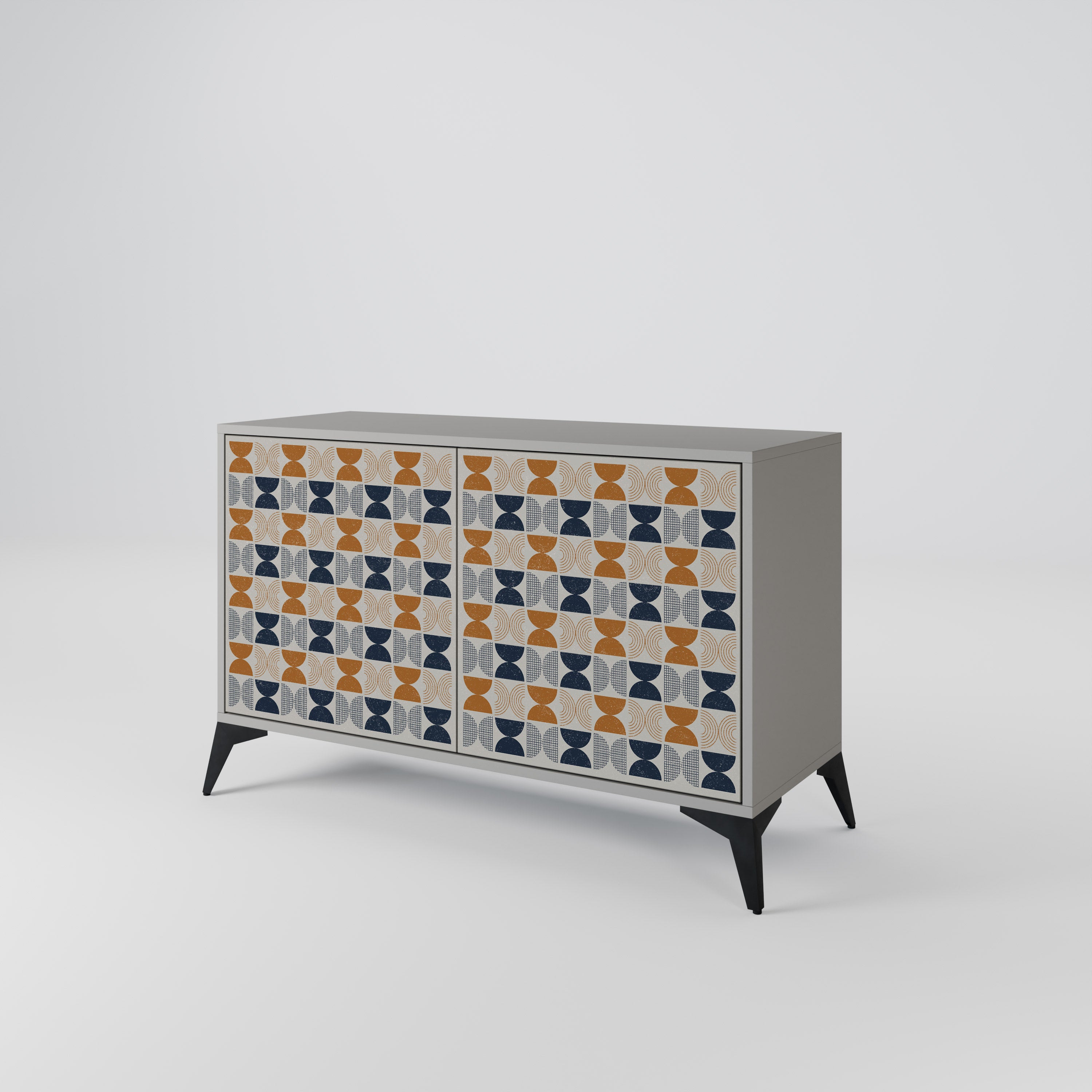 REFLECTION RANGE 2-Door Sideboard in Grey Finish