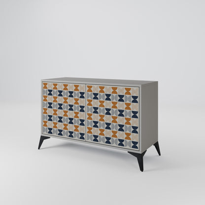 REFLECTION RANGE 2-Door Sideboard in Grey Finish
