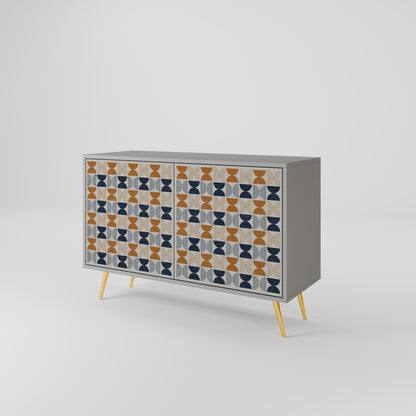 REFLECTION RANGE 2-Door Sideboard in Grey Finish