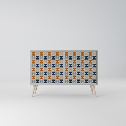 REFLECTION RANGE 2-Door Sideboard in Grey Finish