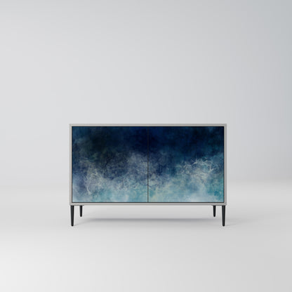 CELESTIAL FALL 2-Door Sideboard in Grey Finish