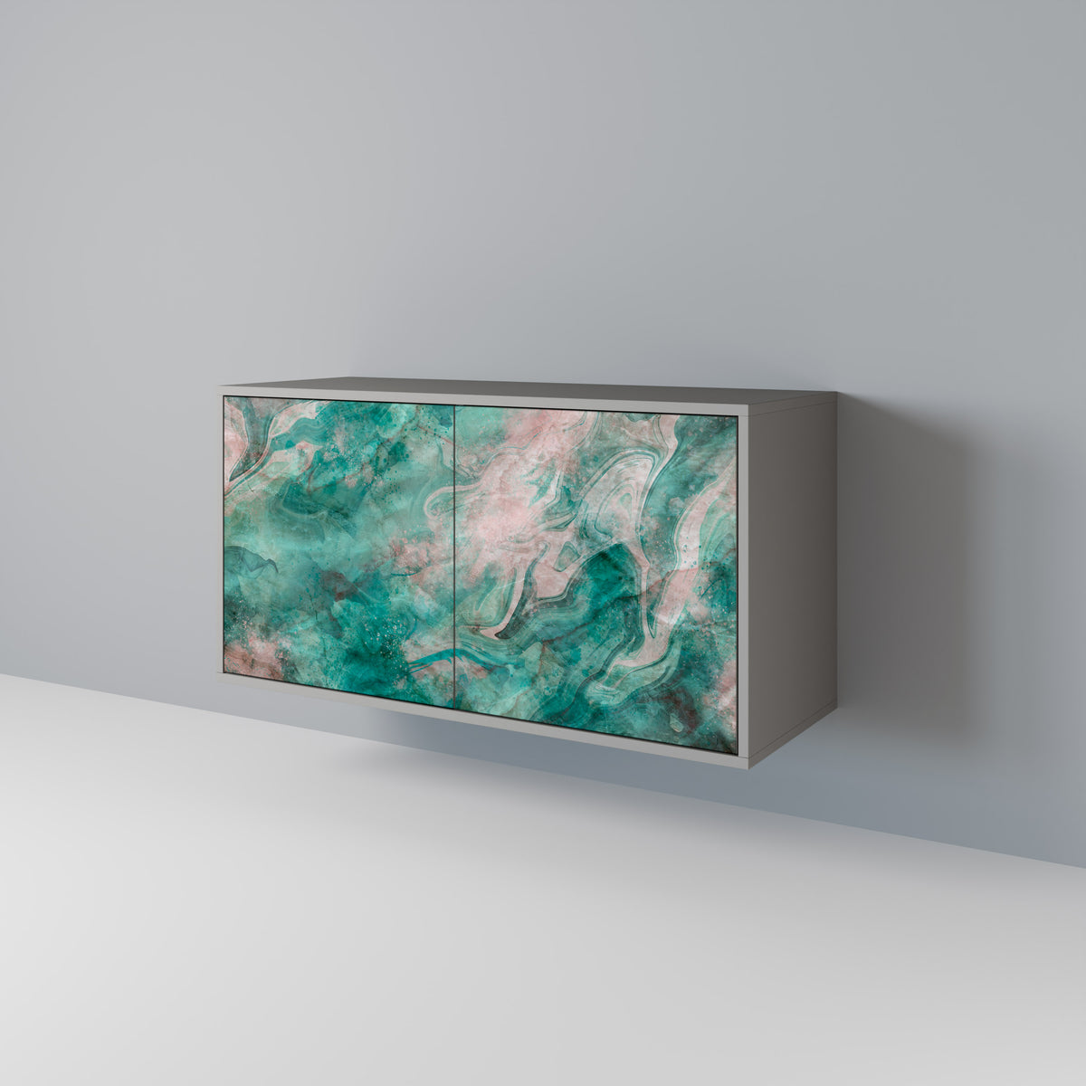 ABSTRACT ALCHEMY Skänk med två dörrar