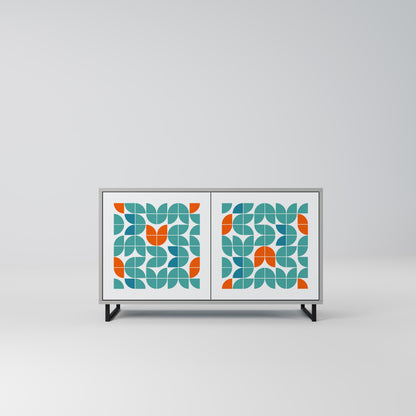 BE THE CHANGE 2-Door Sideboard in Grey Finish