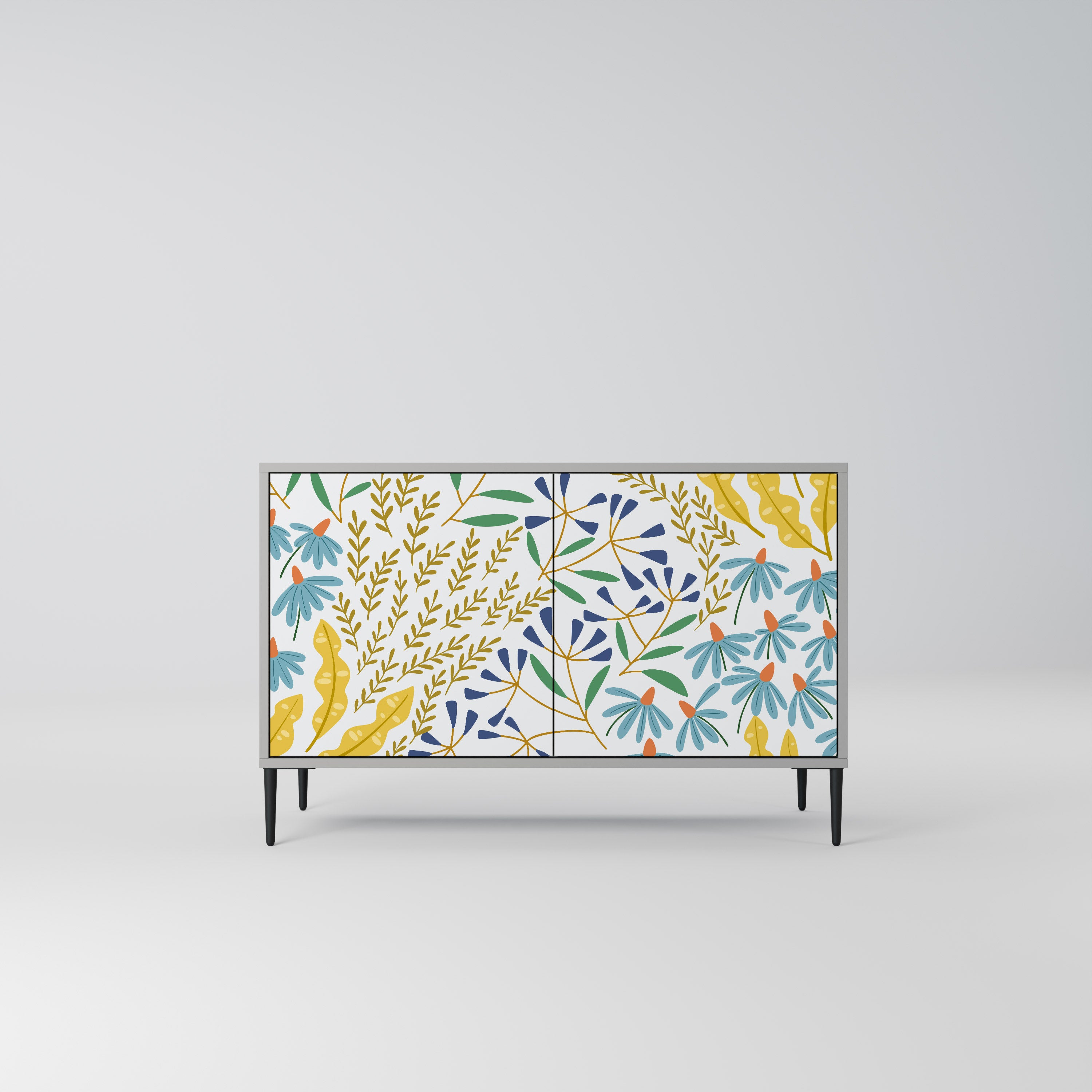 HELLO SPRING 2-Door Sideboard in Grey Finish