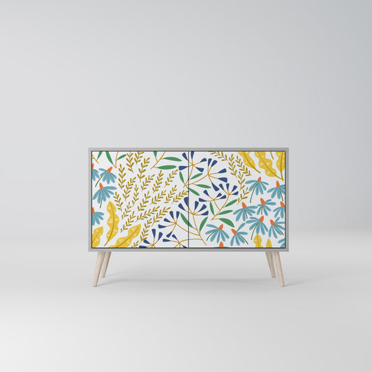 HELLO SPRING 2-Door Sideboard in Grey Finish