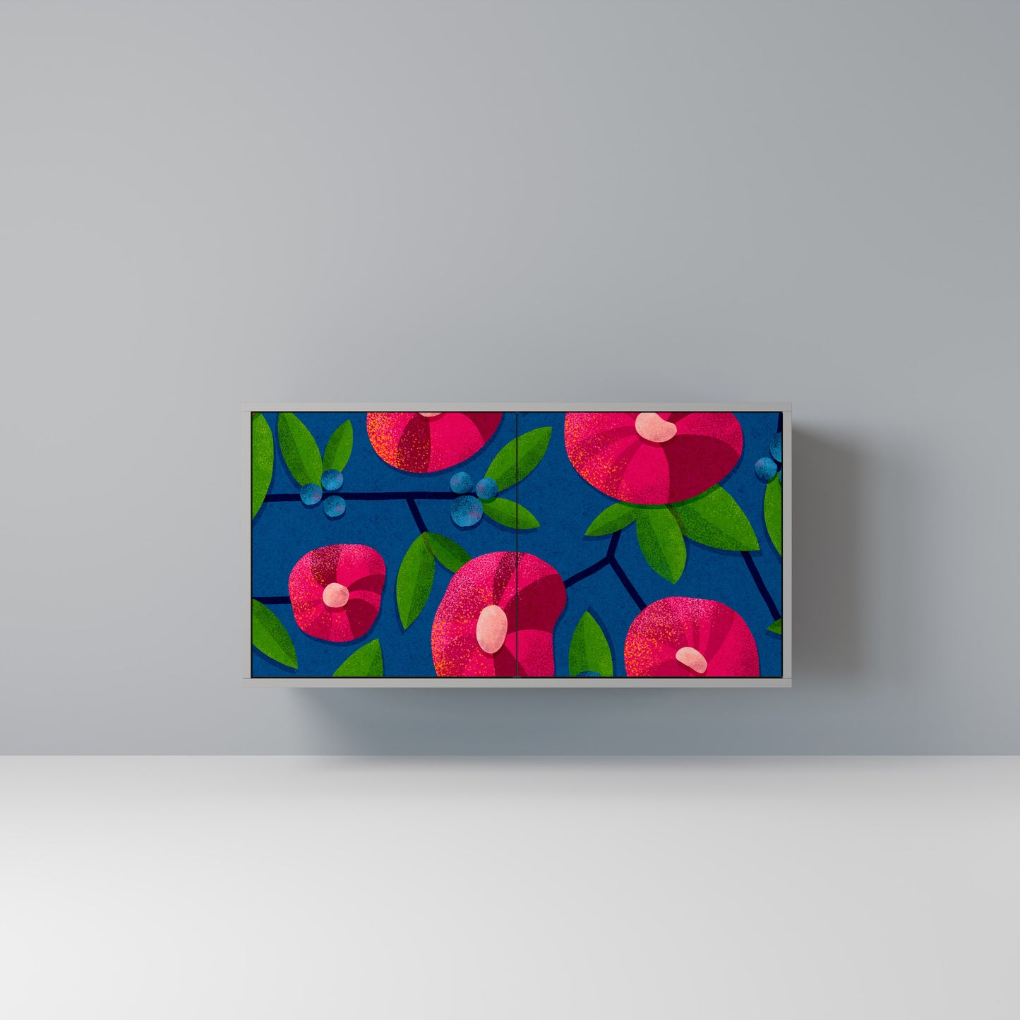 SPRING THOUGHTS 2-Door Sideboard in Grey Finish