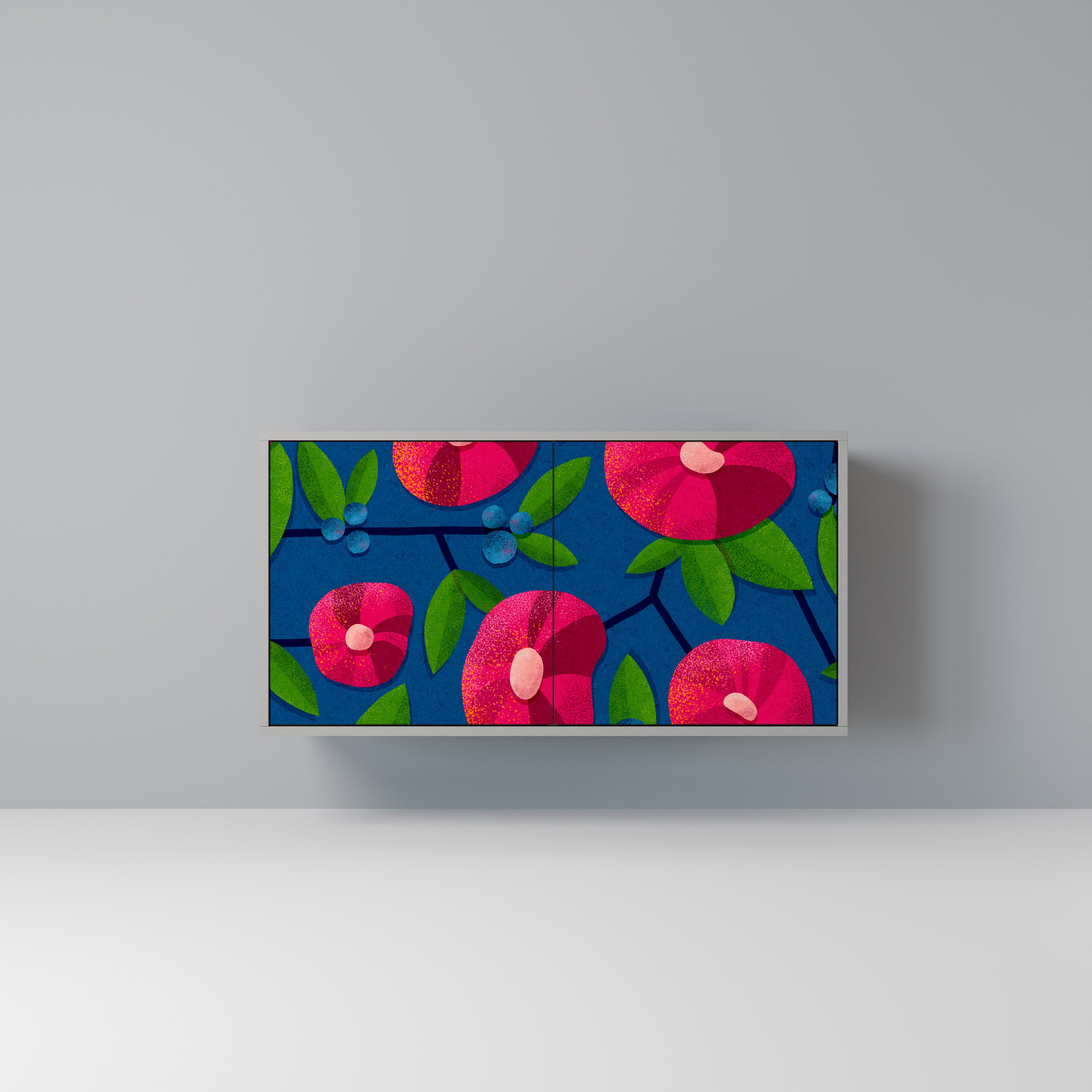SPRING THOUGHTS 2-Door Sideboard in Grey Finish