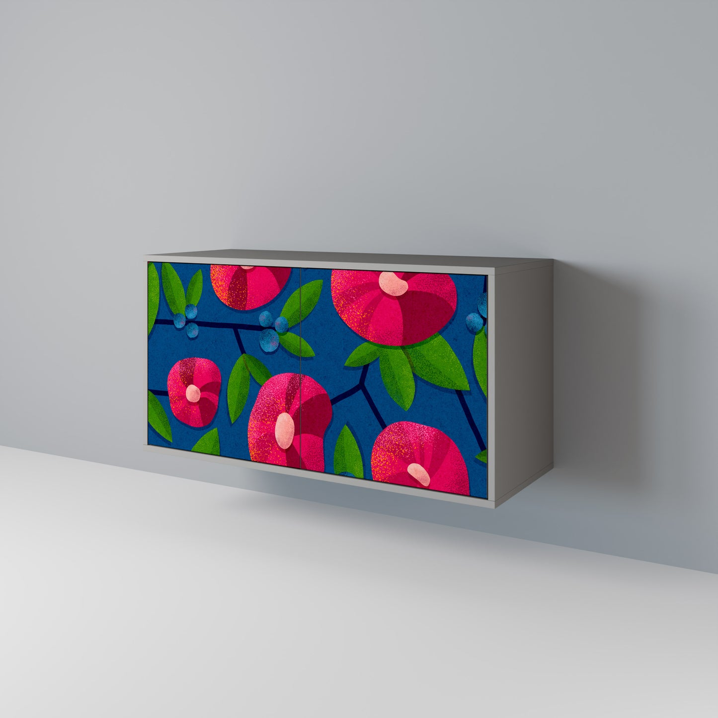SPRING THOUGHTS 2-Door Sideboard in Grey Finish