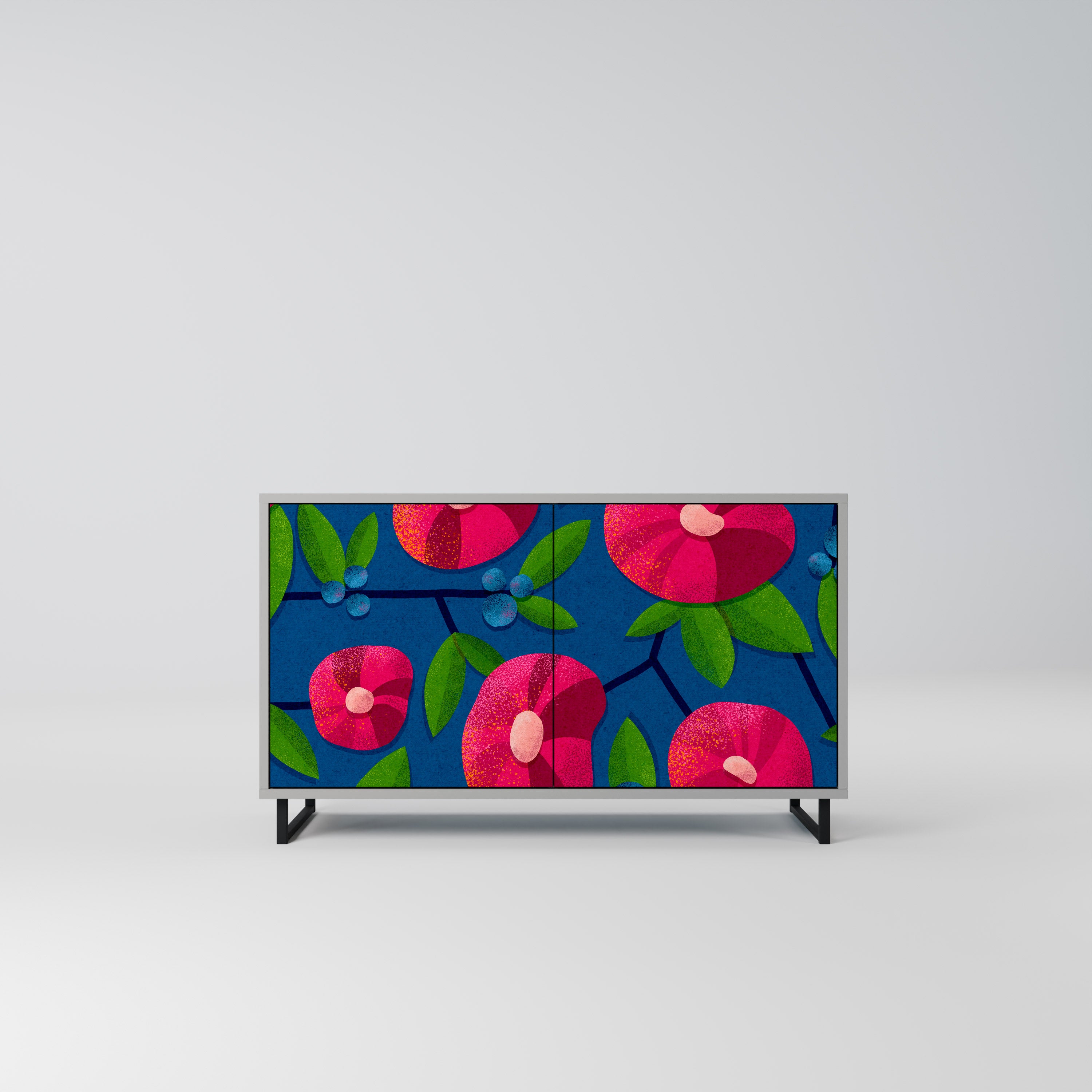 SPRING THOUGHTS 2-Door Sideboard in Grey Finish