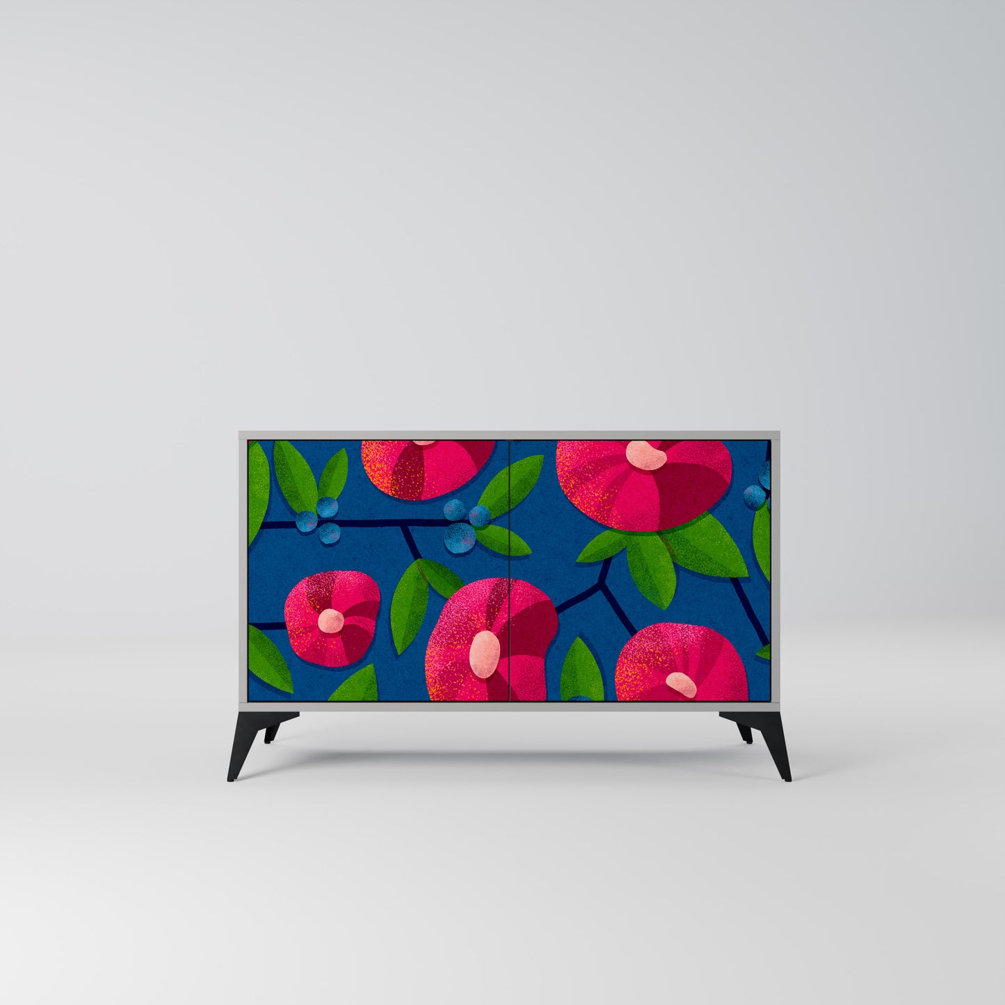 SPRING THOUGHTS 2-Door Sideboard in Grey Finish