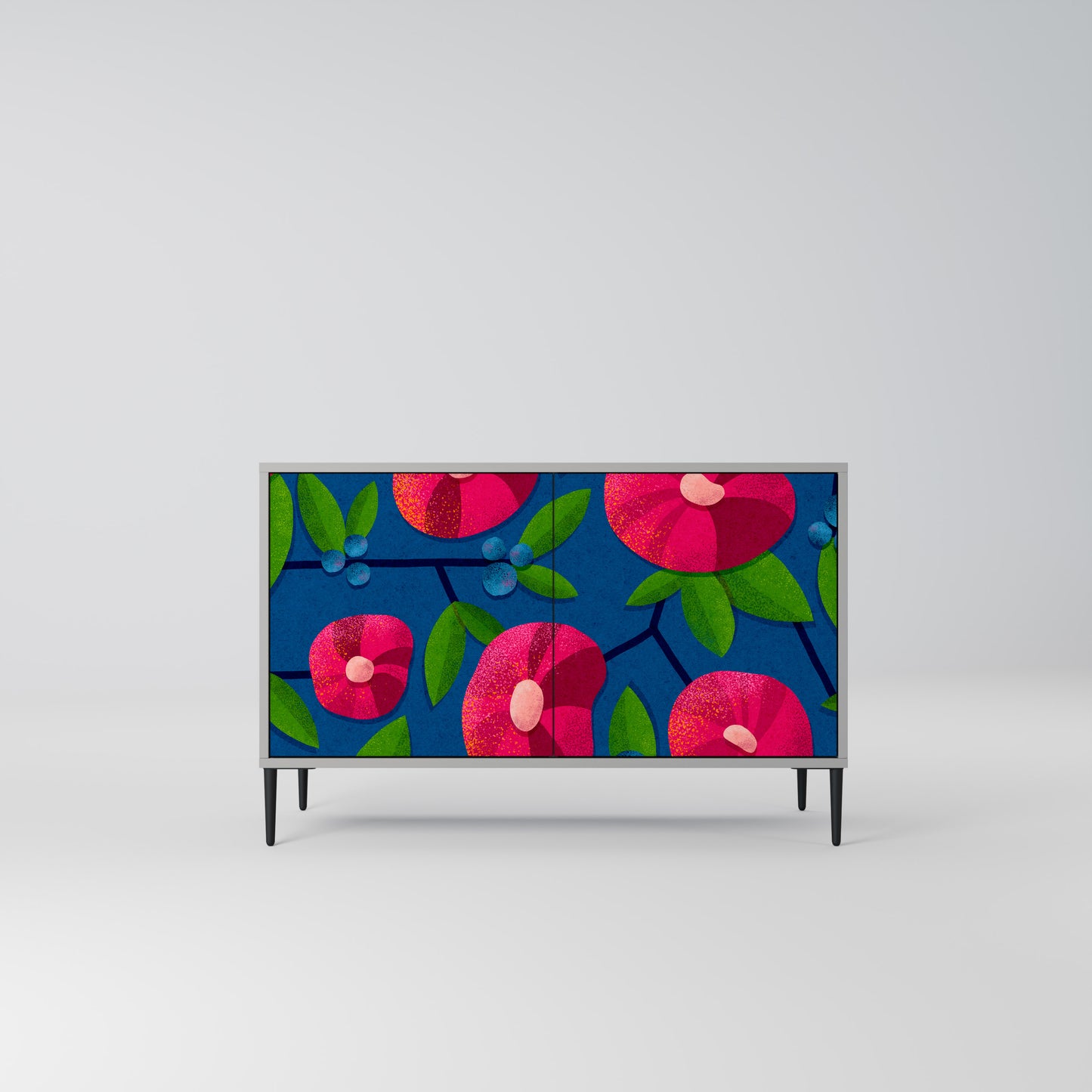 SPRING THOUGHTS 2-Door Sideboard in Grey Finish