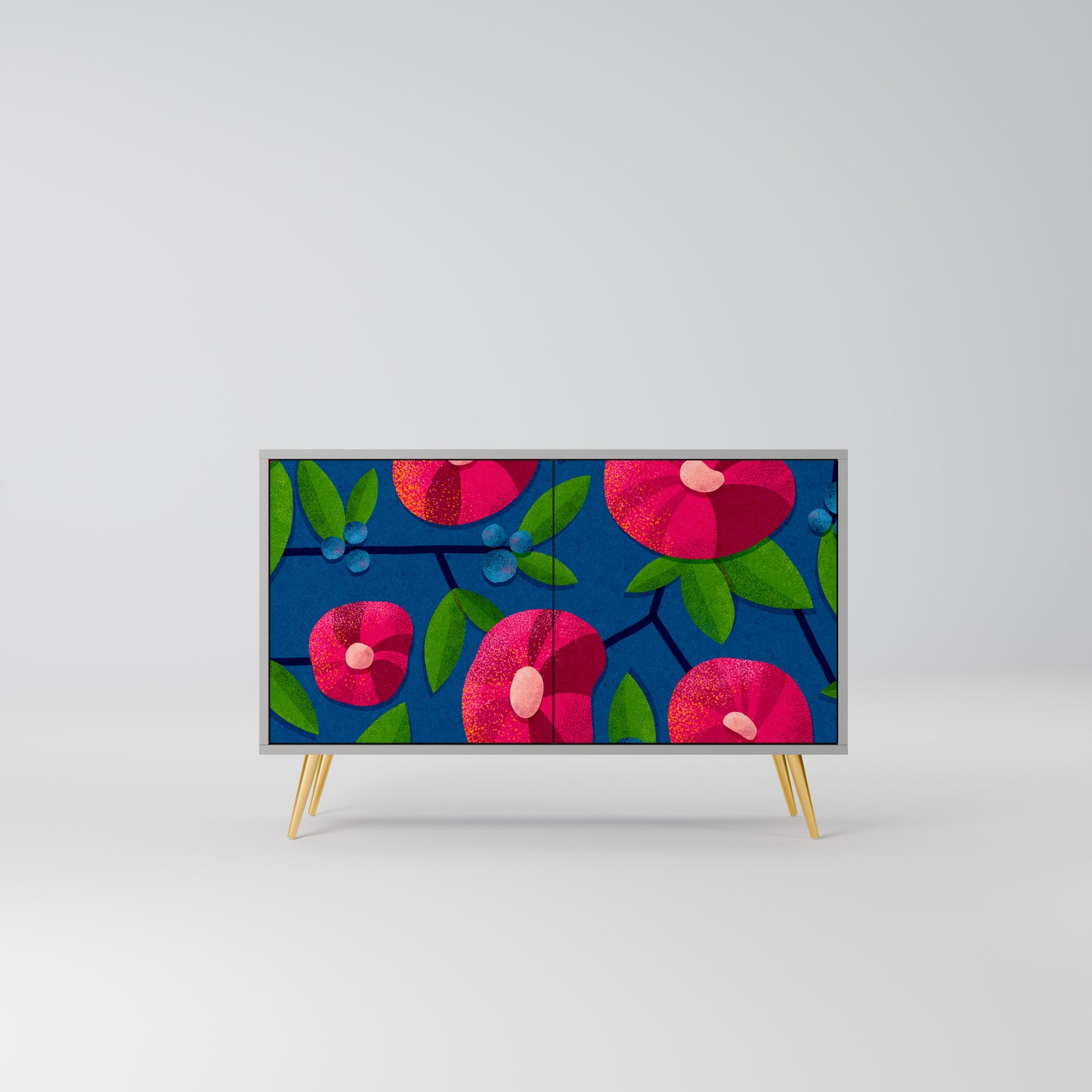 SPRING THOUGHTS 2-Door Sideboard in Grey Finish