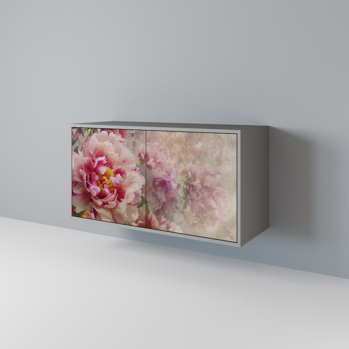 PEONY WHISPER Skänk med två dörrar