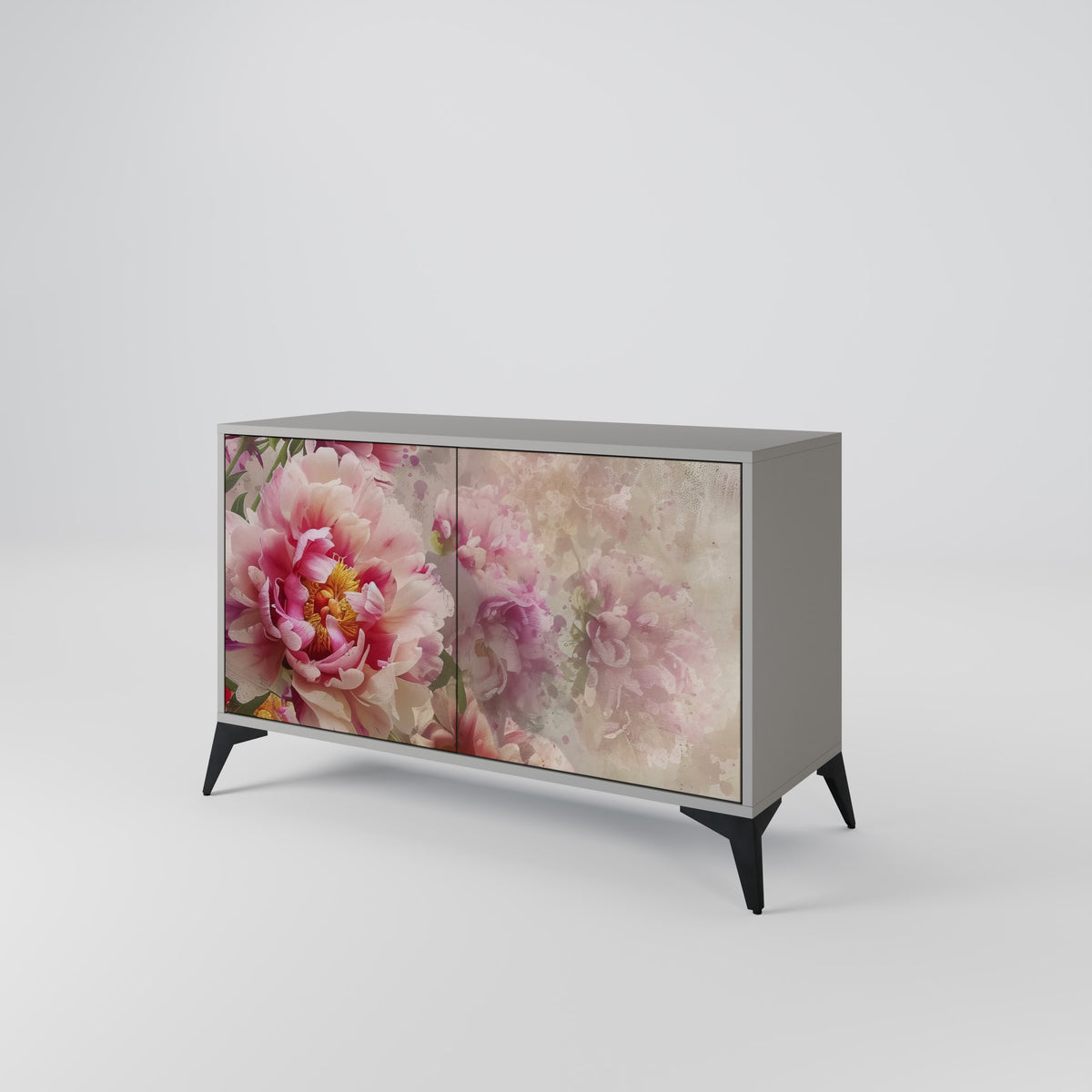 PEONY WHISPER Skänk med två dörrar