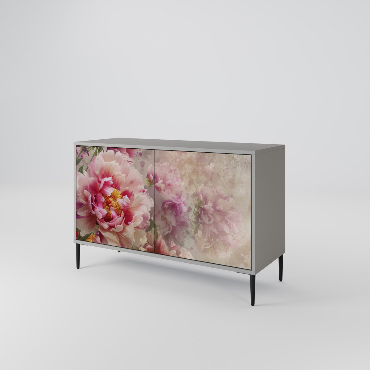 PEONY WHISPER Skänk med två dörrar