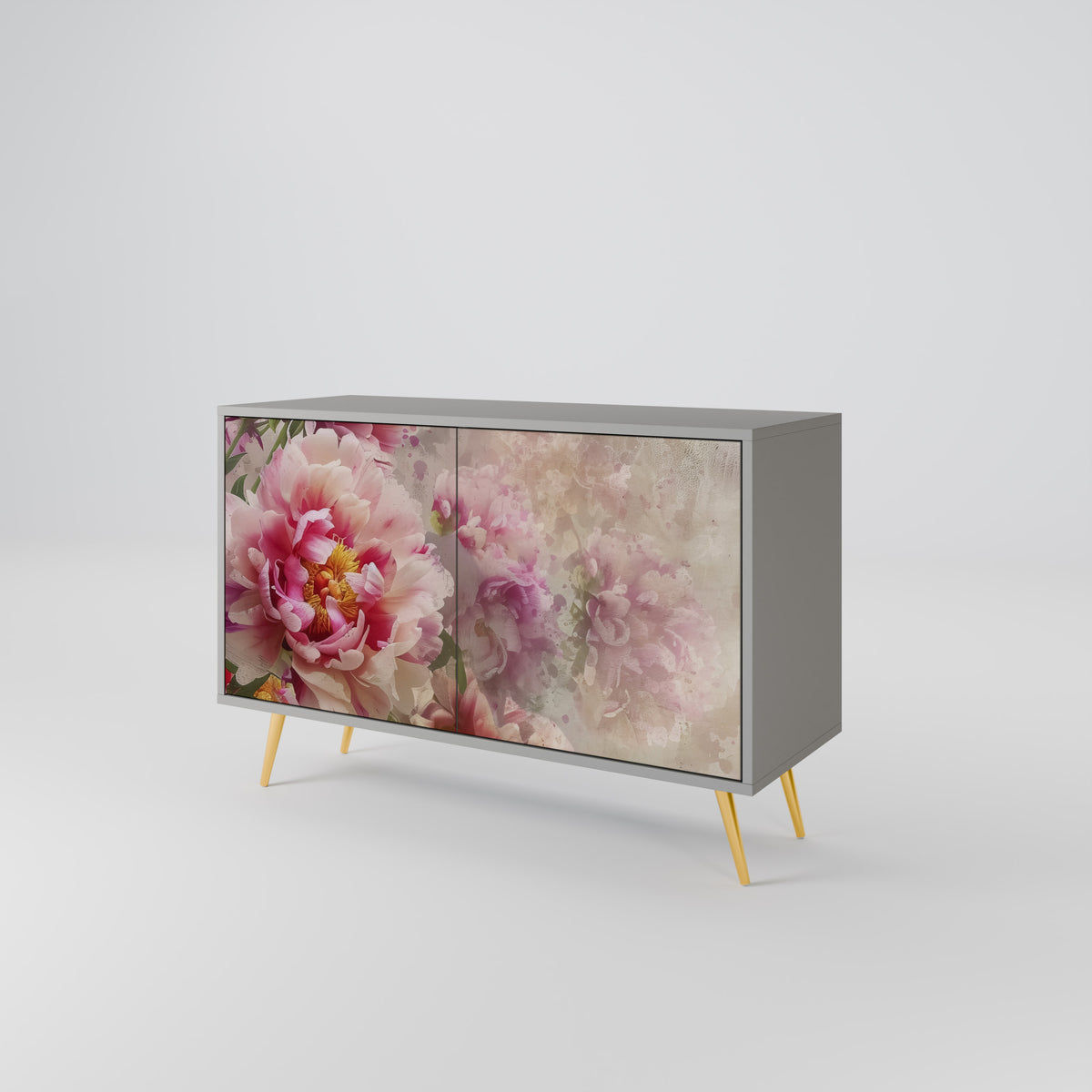 PEONY WHISPER Skänk med två dörrar