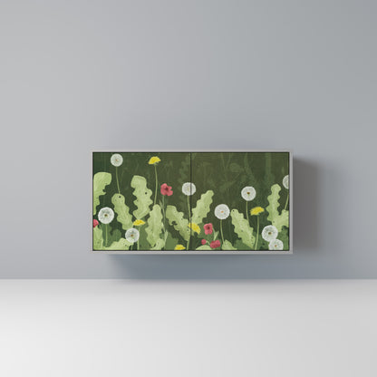 DANDELION AMUSE 2-Door Sideboard in Grey Finish