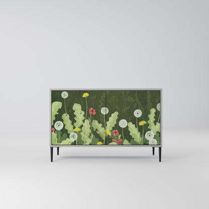 DANDELION AMUSE 2-Door Sideboard in Grey Finish