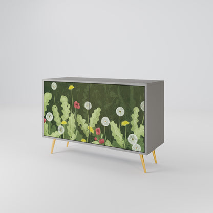 DANDELION AMUSE 2-Door Sideboard in Grey Finish