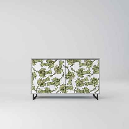SEEDLING SONGBIRD 2-Door Sideboard in Grey Finish