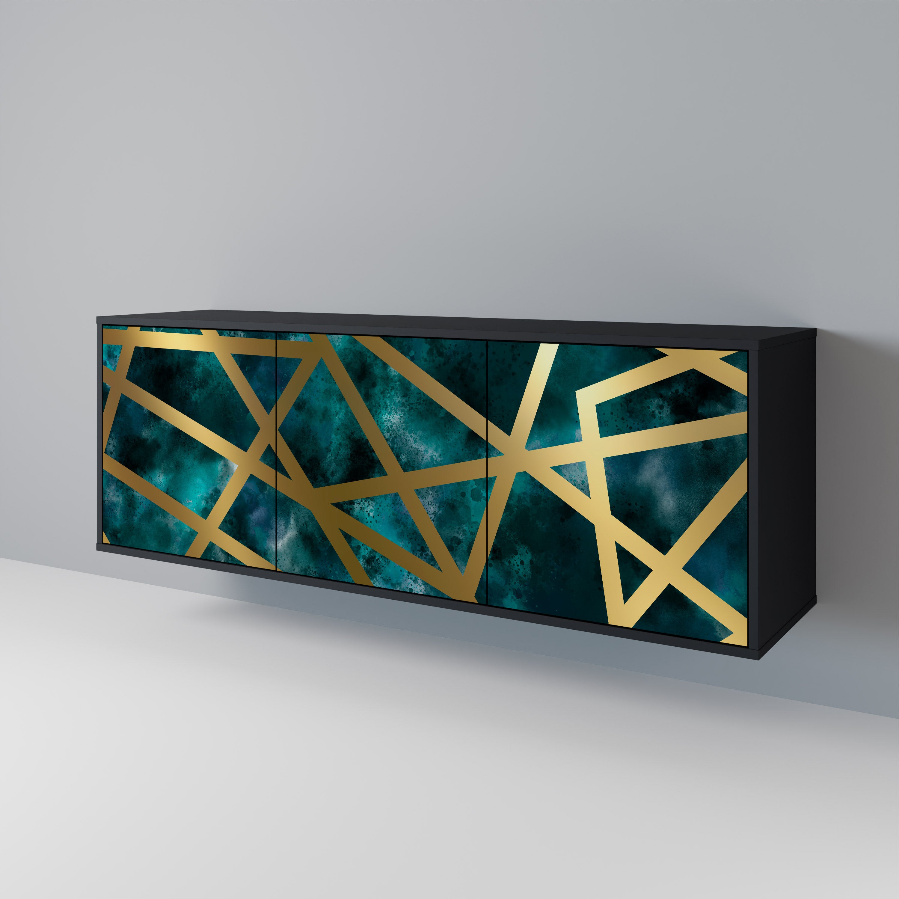 THE LABYRINTH OF GOLD 3-Door Sideboard