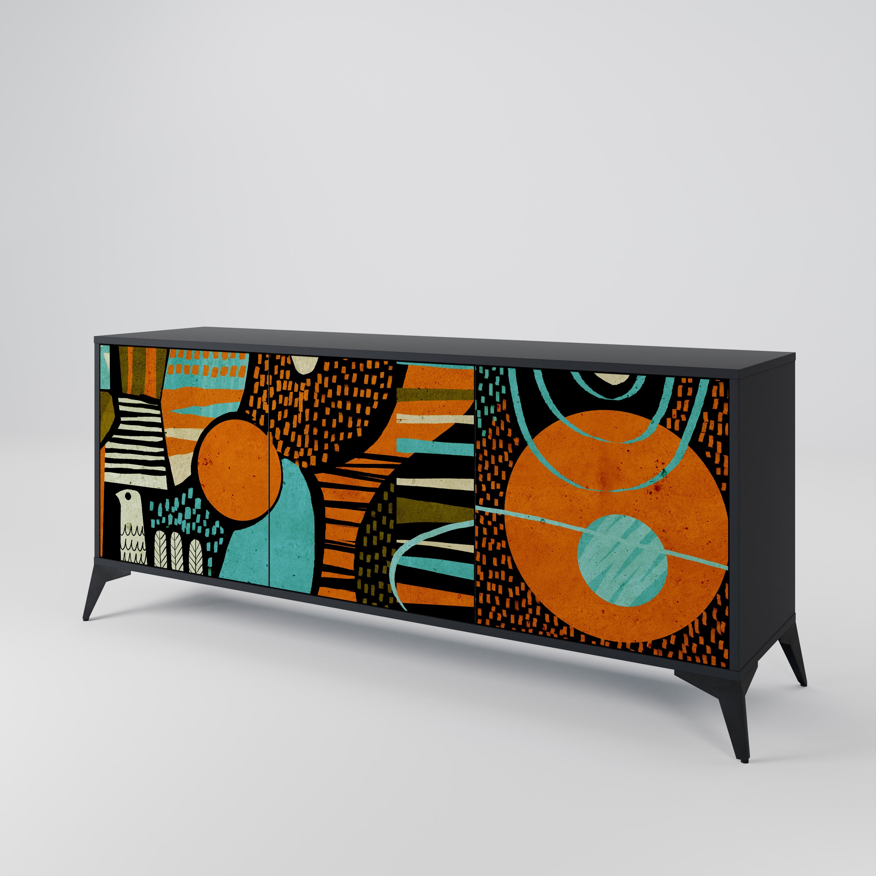 GEODE GLIMMER 3-Door Sideboard