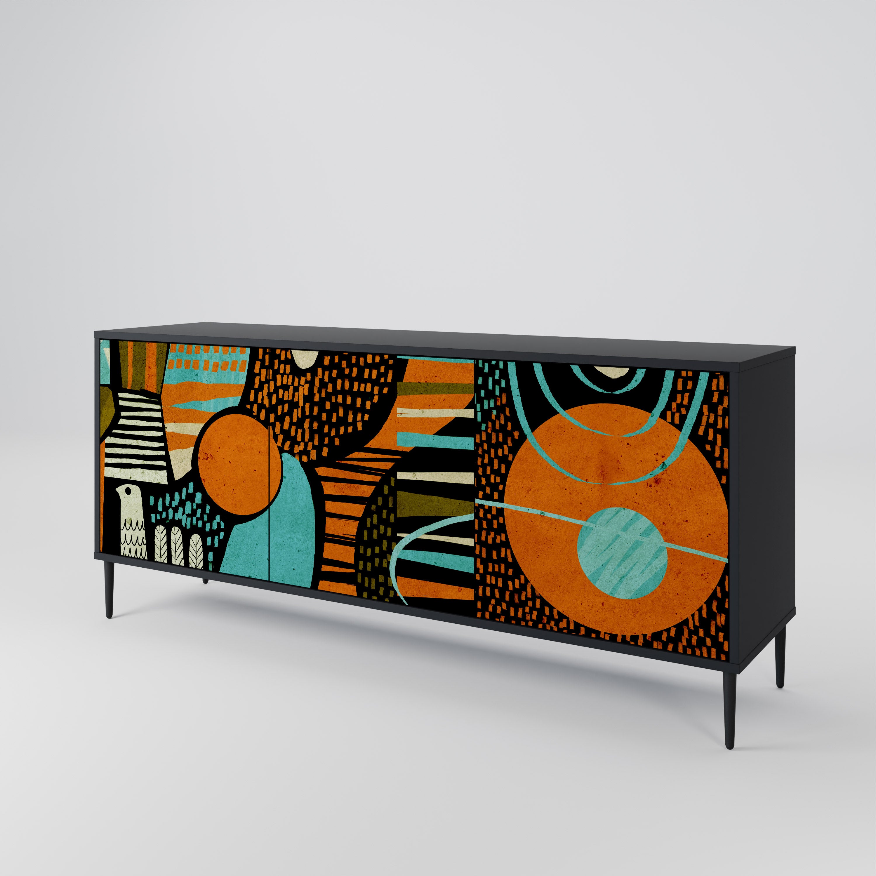 GEODE GLIMMER 3-Door Sideboard
